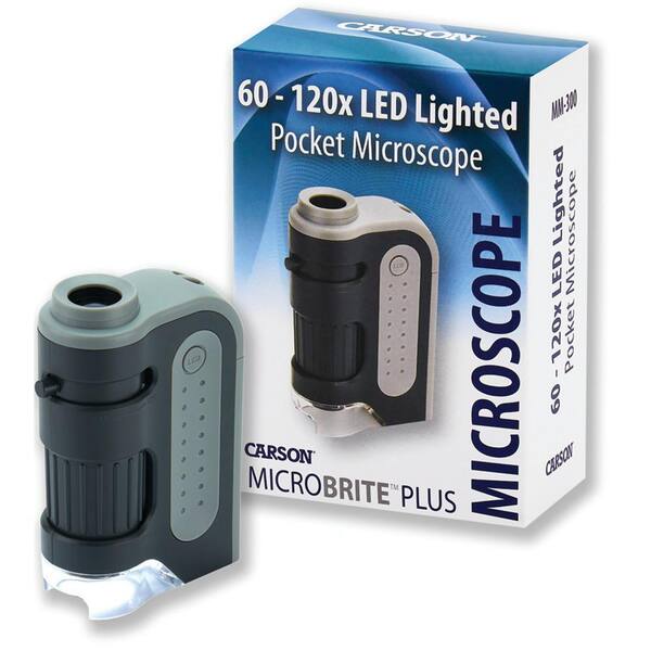 Carson MM-300 MicroBrite Plus LED Pocket Microscope for sale online 