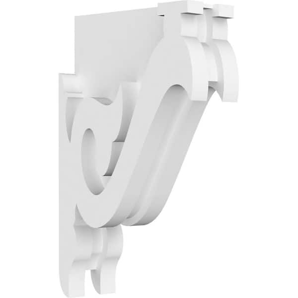 Ekena Millwork 1-7/8 in. x 8 in. x 5 in. PVC Florence Corbel