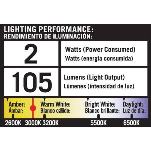 Hampton Bay 50-Watt Equivalent Low Voltage Black Integrated LED