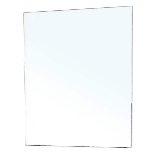 Bellaterra Home Dobson 30 in. L x 22 in. W Frameless Wall Mirror