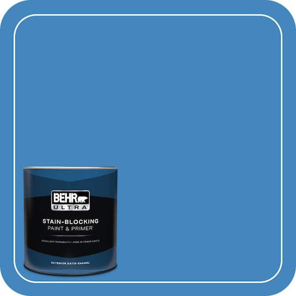 BEHR ULTRA 1 qt. #560B-6 Warm Spring Satin Enamel Exterior Paint & Primer