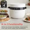 Instant Pot 20-Cup White Electric Multi-Grain Rice Cooker and Slow Cooker  140-5003-01 - The Home Depot