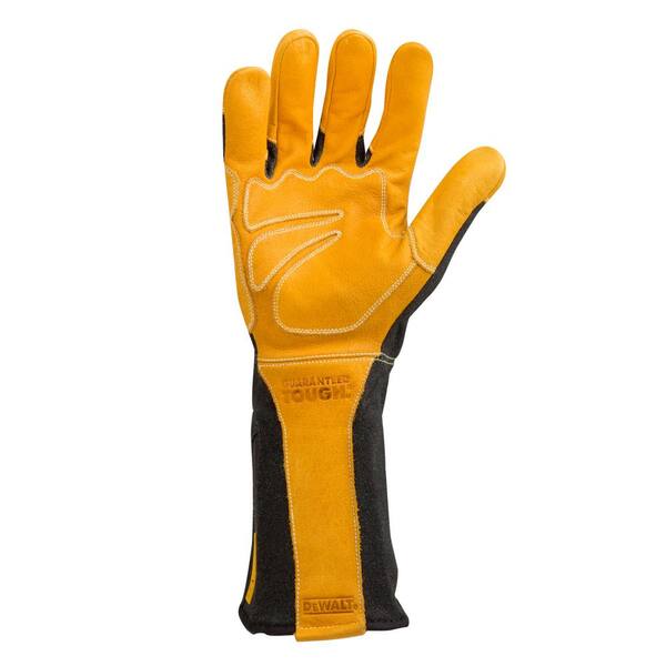 Adjustable Gauntlet-Style Cuff Dewalt Premium TIG Welding Gloves Small 
