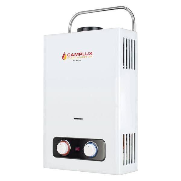 Camplux 6.86 GPM Indoor Tankless Propane Gas Water Heater at