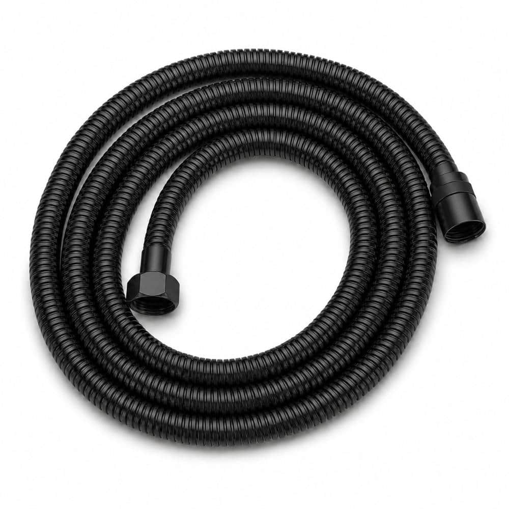 71 in. Stainless Steel Handheld Shower Hose in Matte Black price history on PriceWatchPro