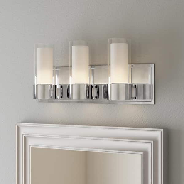 Maxim Lighting - Silo 3-Light Polished Chrome Bath Vanity Light