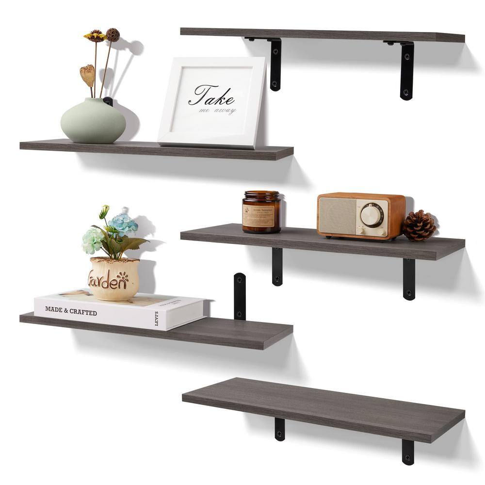 16.5 in. W x 5.9 in. D Floating Shelves for Wall Decor Storage Wall Mounted