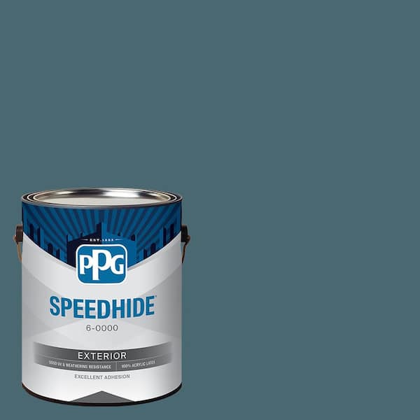 1 gal. Azalea Leaf PPG1149-6 Semi-Gloss Exterior Paint