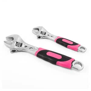 Adjustable Wrench Set in Pink (2-Piece)