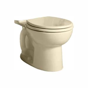 Cadet 3-Flo Wise Round Toilet Bowl Only in. Bone