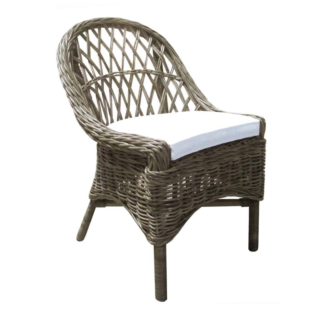 open weave dining chair