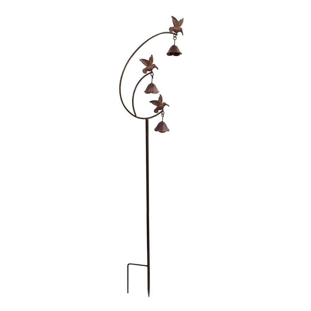 Metal Hummingbird Garden Stakes with Bells, Decorative Outdoor Yard Art Ornaments for Garden Lawn Patio price history on PriceWatchPro