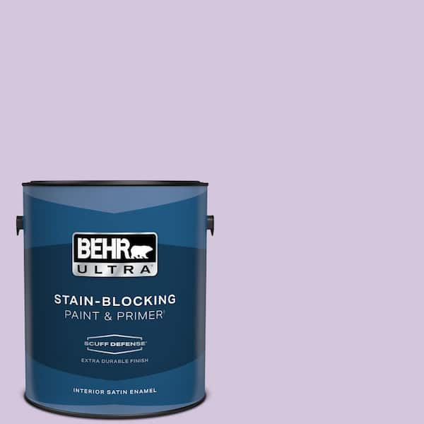 BEHR ULTRA 1 gal. #M570-3 On Location Extra Durable Satin Enamel Interior Paint & Primer