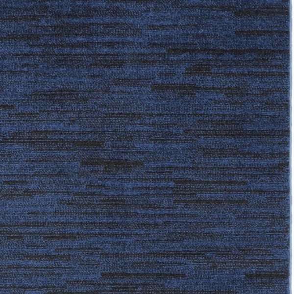 Blue 3 ft. x 5 ft. Woven Polypropylene Indoor/Outdoor Area Rug