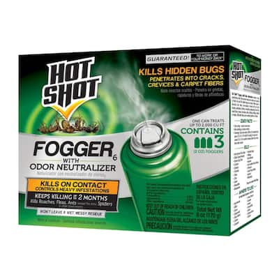 Insect Fogger Aerosol with Odor Neutralizer (3-Count)