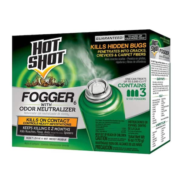 Hot Shot Insect Fogger Aerosol with Odor Neutralizer (3-Count)