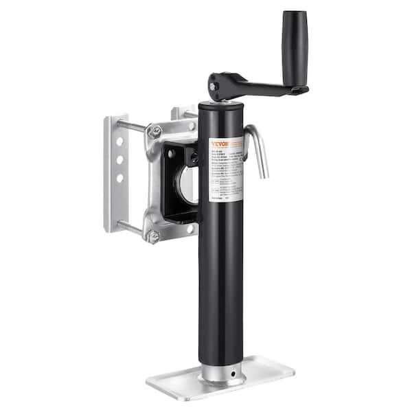 VEVOR Trailer Jack, 2000 lbs. Dynamic Load Capacity, Heavy Duty Swivel Bolt-on Trailer Jack, 10 in. Lift Trailer Jack Stand