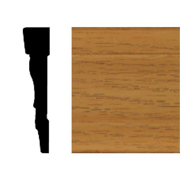 HOUSE OF FARA 1/2 in. x 2-1/4 in. x 7 ft. Master Finish Oak Col. Casing-DISCONTINUED