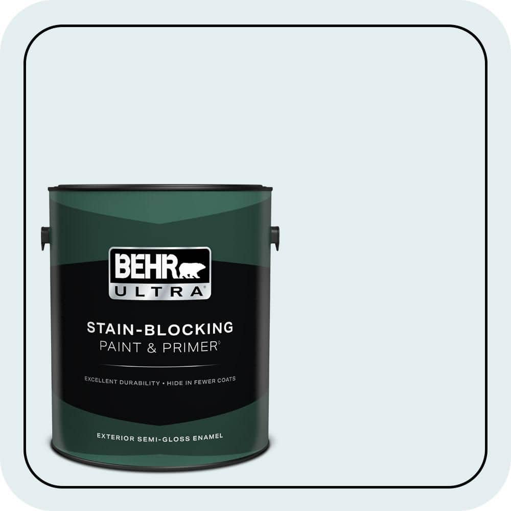 1 gal. #PPL-14 Mountain Air Semi-Gloss Enamel Exterior Paint & Primer price history on PriceWatchPro