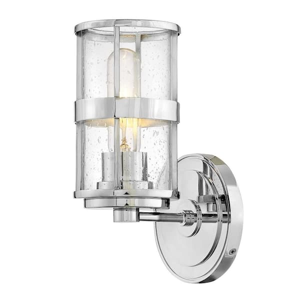 HINKLEY Noah 5.0 in. 1-Light Chrome Vanity Light