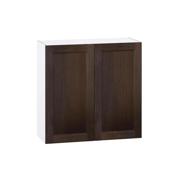 Georgetown 36 in. W x 14 in. D x 35 in. H Assembled Wall Kitchen Cabinet in Chestnut