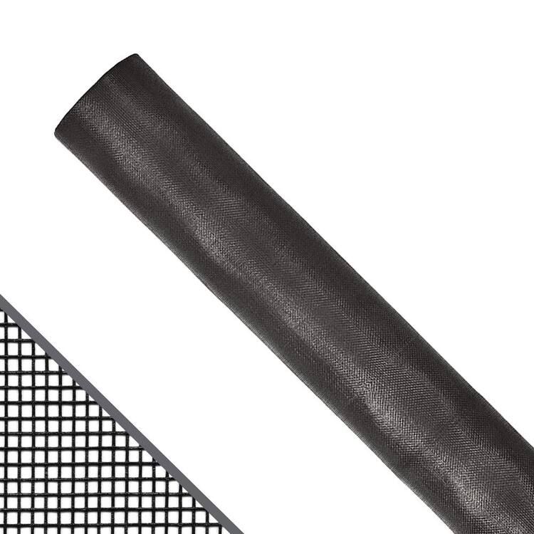 Saint-Gobain ADFORS 48 in. x 100 ft. Charcoal Fiberglass Screen Roll for Windows and Door