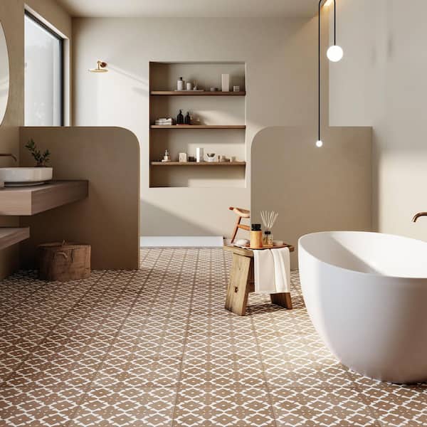 Bari Fortuna Terra 13 in. x 13 in. Porcelain Floor and Wall Tile (10.76 sq. ft. /Case)