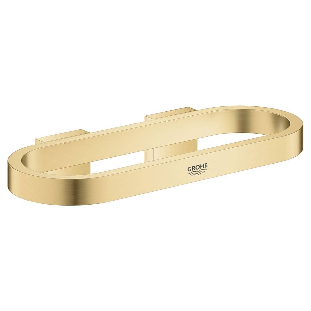 Brushed Gold Wall Mounted Metal Towel Ring
