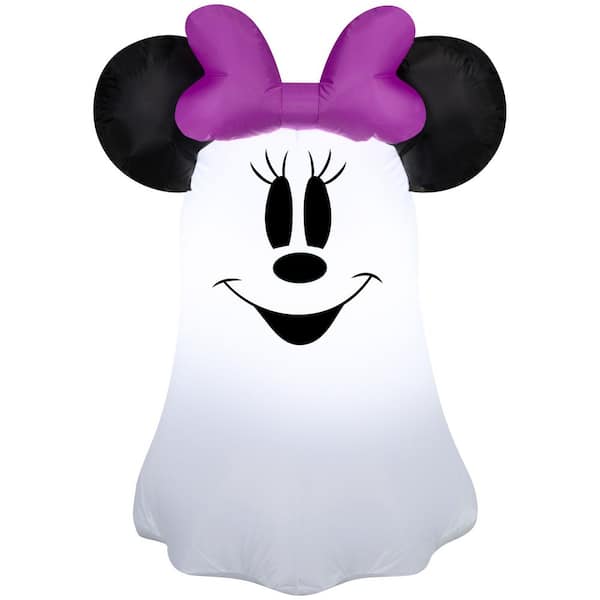 3.5 ft Airblown-Stylized Minnie Ghost Halloween Inflatable