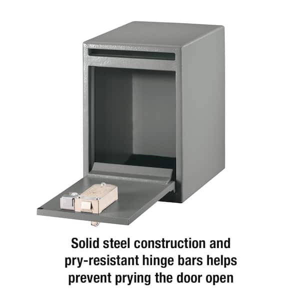 SentrySafe 0.4 cu. ft. Depository Money Safe with Dual Key Lock UC-039K  The Home Depot