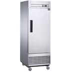 17.7 cu. ft. Auto-Defrost Commercial Upright Reach-in Freezer in Stainless Steel