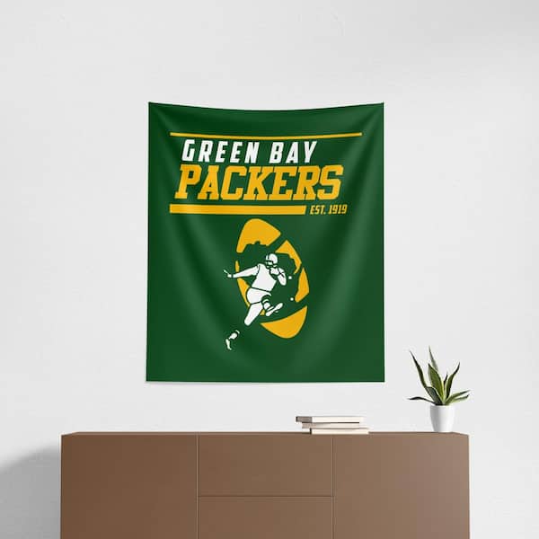 THE NORTHWEST GROUP NFL Packers 40 YD Dash Legacy Printed Wall Hanging