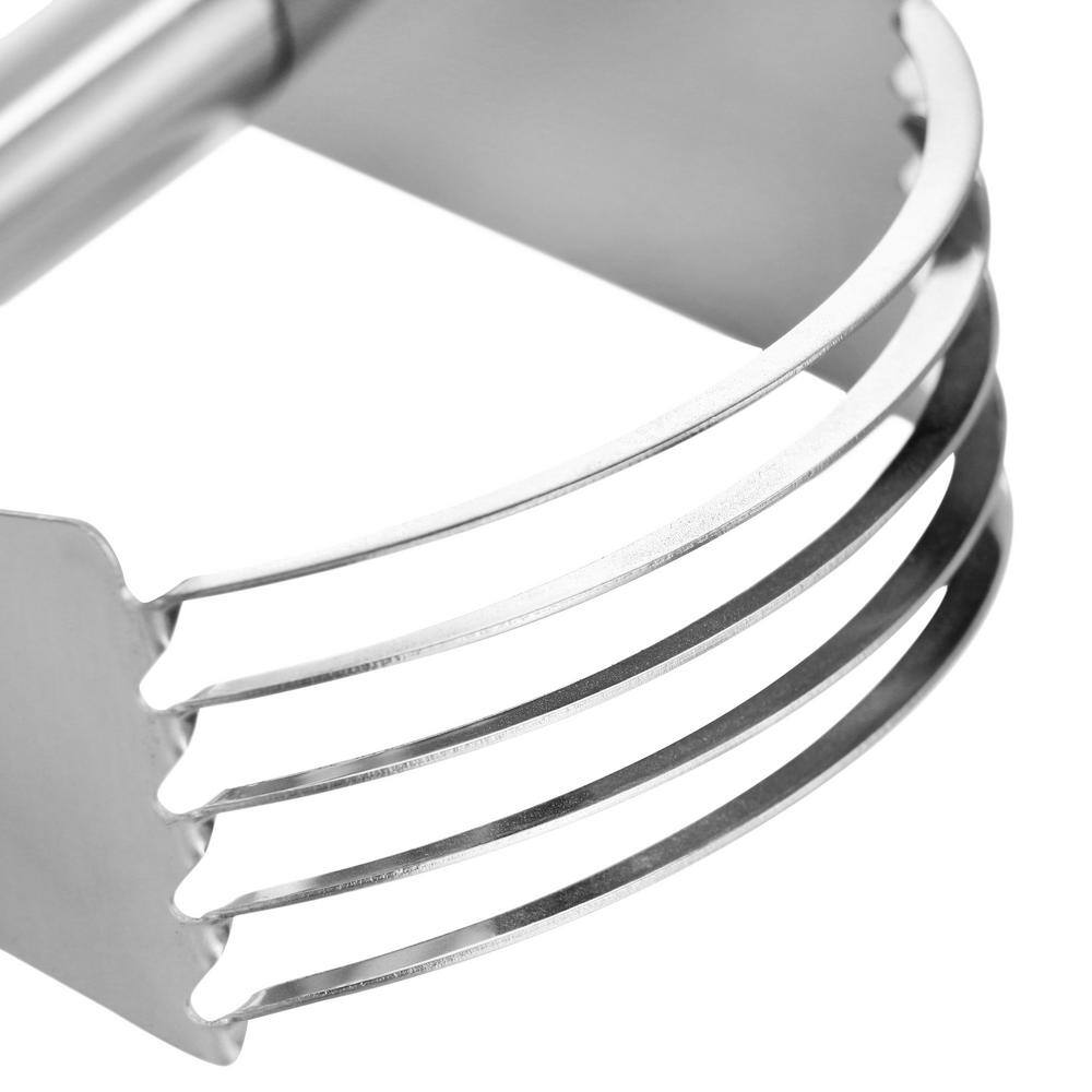 Stainless Steel Ergonomic Pastry Blender with Soft Edge Blades
