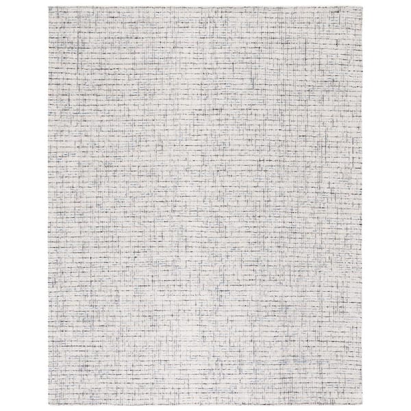 SAFAVIEH Abstract Gray/Ivory 11 ft. x 15 ft. Speckled Area Rug