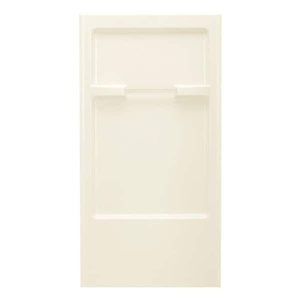 STERLING Advantage 36 in. x 2-7/8 in. x 66-1/4 in. 1-piece Direct-to-Stud Shower Back Wall in Biscuit