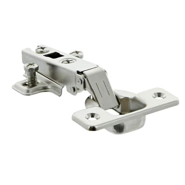 Blum 1-3/8-in Overlay 110-Degree Opening Nickel Plated Self-closing  Concealed Cabinet Hinge in the Cabinet Hinges department at