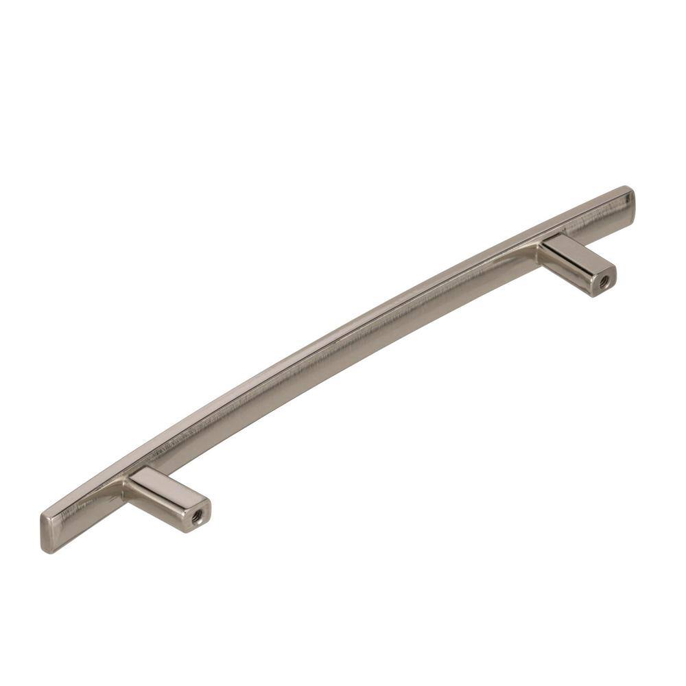 Polished Nickel 6-5/16 Inches Modern Bar Pull with Mounting Hardware