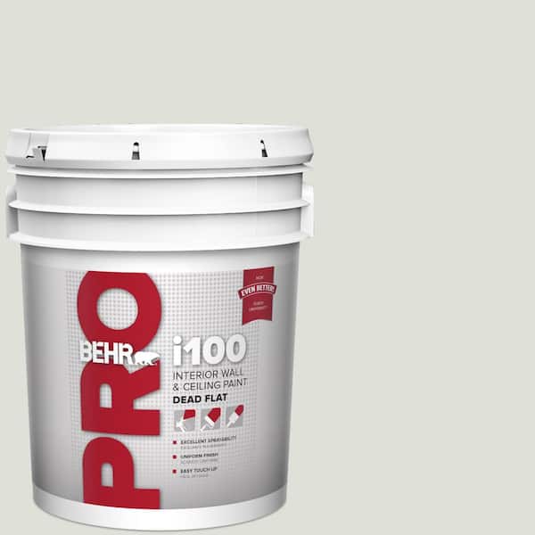BEHR PRO 5 gal. #PPU25-11 Salt Cellar Dead Flat Interior Paint