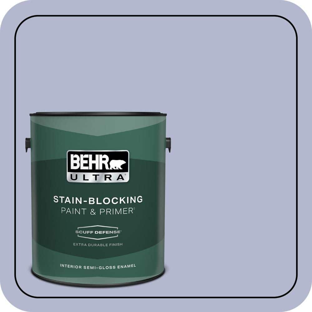 1 gal. #620C-3 Purple Surf Extra Durable Semi-Gloss Enamel Interior Paint & Primer price history on PriceWatchPro