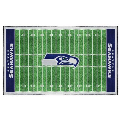 : FANMATS 23316 Minnesota Vikings Football Field Runner Rug -  30in. x 72in. XFIT Design : Sports & Outdoors