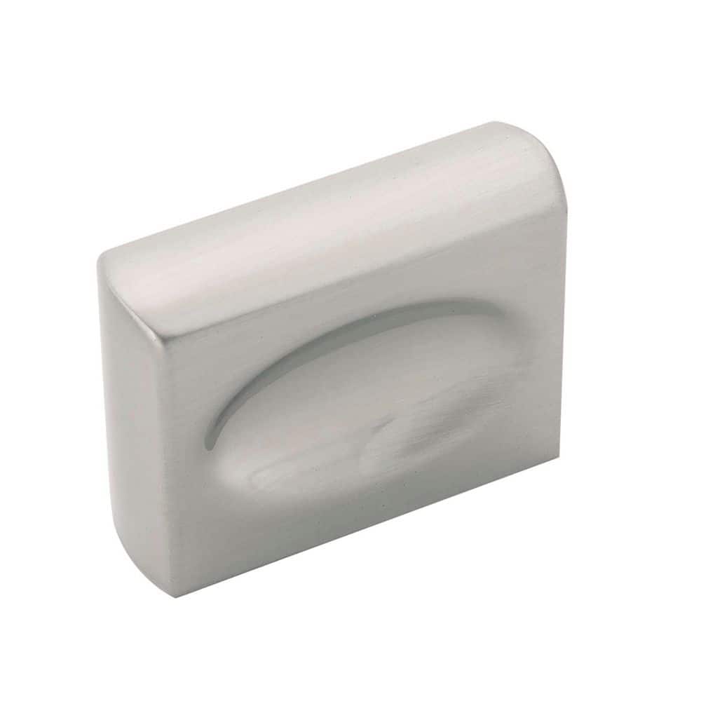 Ingot Collection Pinch Knob 1.38 Inch x 0.44 Inch Satin Nickel Finish Rectangle Cabinet Knob price history on PriceWatchPro