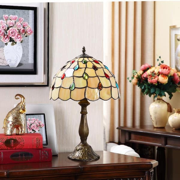 Shops tiffany style bedside table lamps