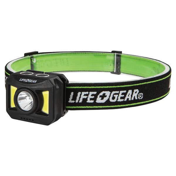 Life+Gear 300 Lumens Rechargeable Headlamp