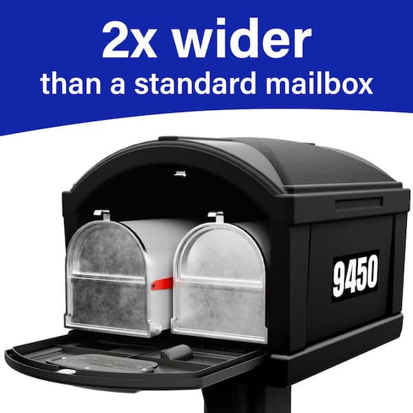 T4 Extra Large Capacity XL Dig-Free Mailbox