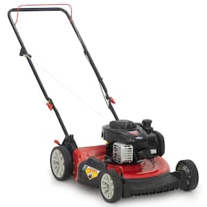 21 in. 140 cc Briggs and Stratton Gas Push Lawn Mower with Mulching Kit Included