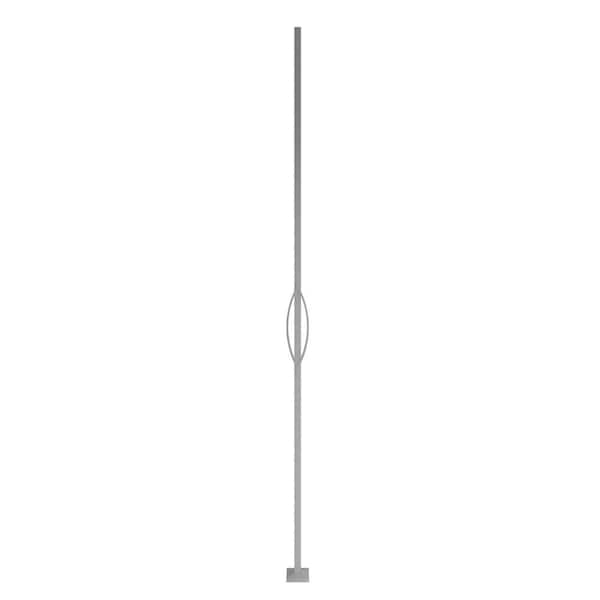 Colonial Elegance Leaf Stainless Steel Baluster 1 3/8 in. x 1 5/8 in. x 41 in. 1-Ornament (12-Pack)