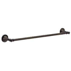 Silverton 24 in. Wall Mount Towel Bar Bath Hardware Accessory in Venetian Bronze