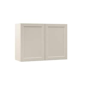 Designer Series Melvern 33 in. W 12 in. D 42 in. H Assembled Shaker Wall Kitchen Cabinet in Cloud