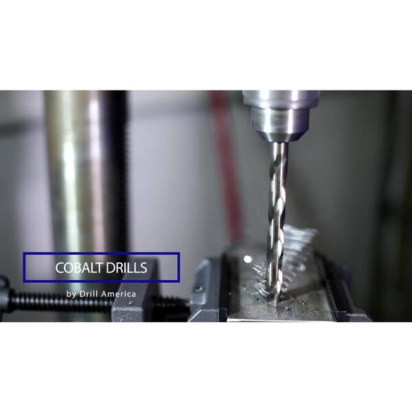 Cobalt 135° Drill Bit Point Angle Threaded Shank Drill Bit Black Oxide Drill Bit Size 11/64 Cobalt 135° Drill Bit Point Angle Threaded Shank Drill Bit Black Oxide Drill Bit Size 11/64