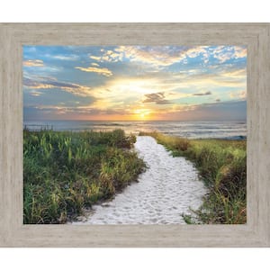 "Morning Trail" By Celebrate Life Gallery Framed Print Wall Art 28 in. x 34 in.